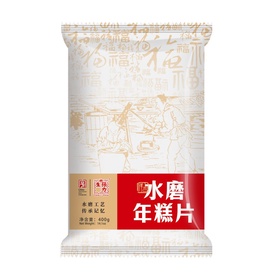 张力生 传统切片年糕 水磨年糕片 400g